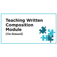 Teaching Written Composition (On Demand)