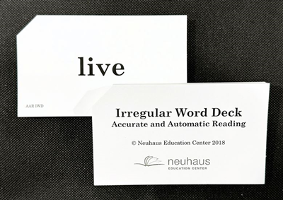 Irregular Word Deck