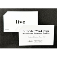 Irregular Word Deck