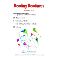 Reading Readiness Kit 2 - 20 Students - Unlaminated