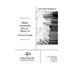 Basic Language Skills - Book 1A Virtual Class Lecture Handout