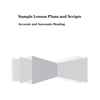 Accurate and Automatic Reading Sample Lesson Plans and Scripts