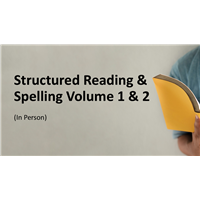Structured Reading & Spelling Volume 1 & 2 (In Person)