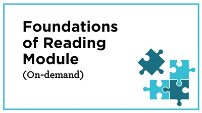 Foundations of Reading (On Demand)