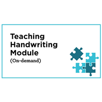 Teaching Handwriting (On Demand)