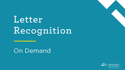 Letter Recognition (On Demand)