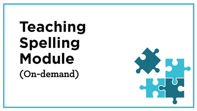 Teaching Spelling (On Demand)