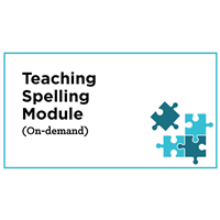 Teaching Spelling (On Demand)