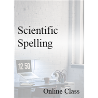 Scientific Spelling - On-demand