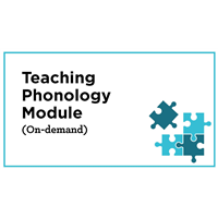 Teaching Phonology (On Demand)