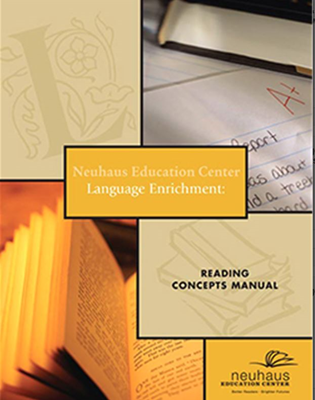 Language Enrichment Reading Concepts Manual Bundle