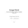 Structured Reading & Spelling Volume 2B Standard Image Deck